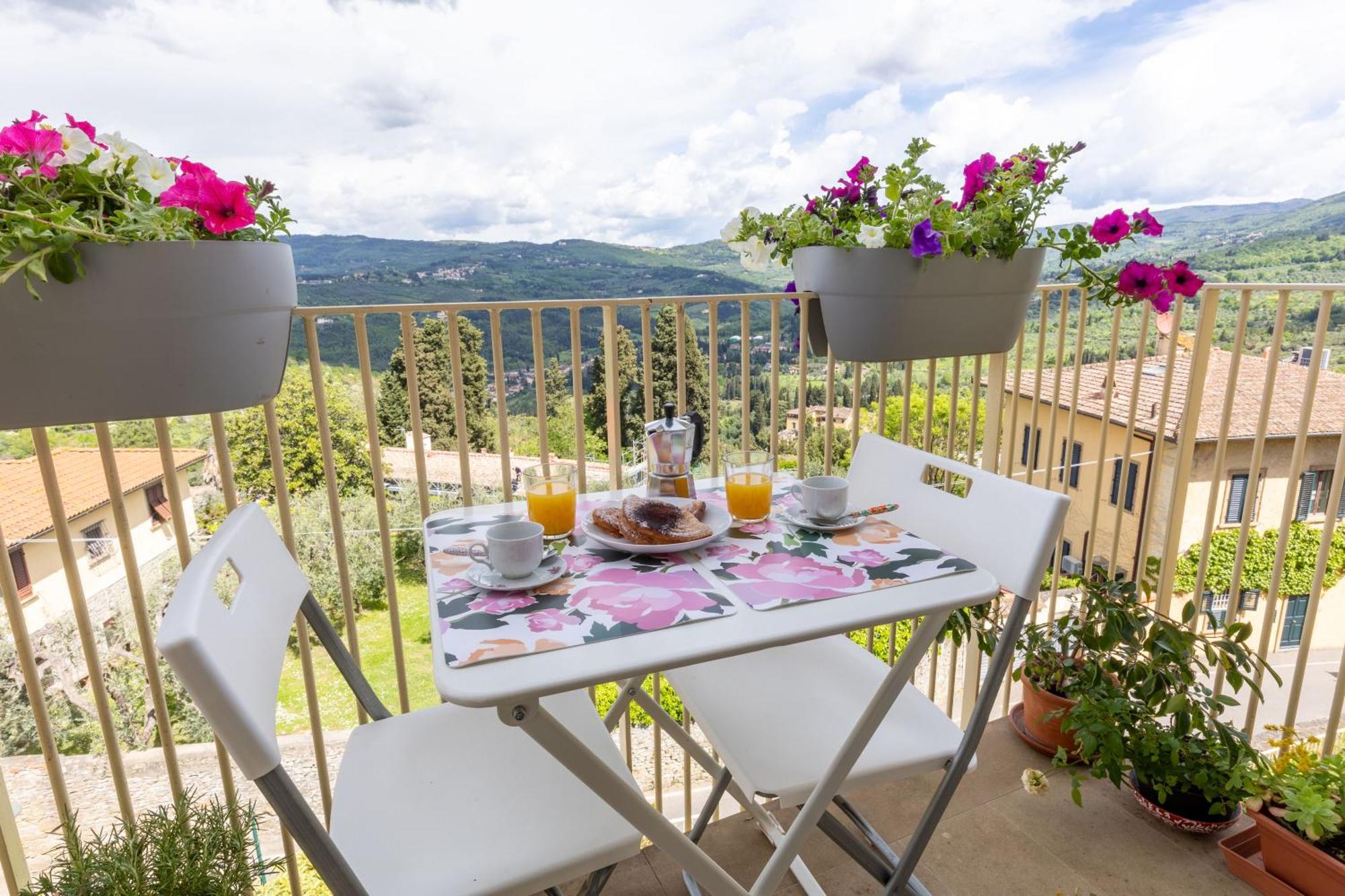 Gladys, Appartamento Con Vista A Fiesole Kültér fotó