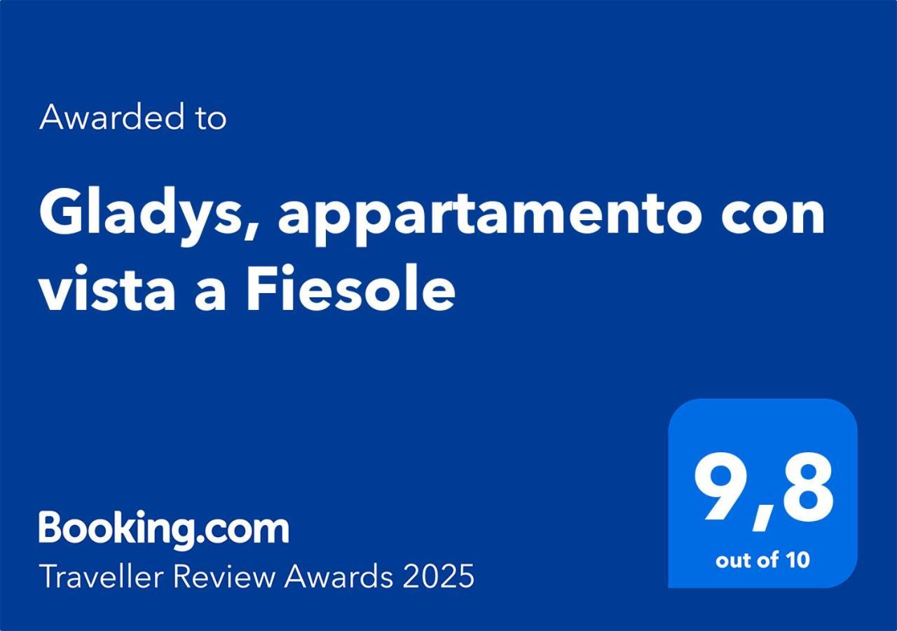 Gladys, Appartamento Con Vista A Fiesole Kültér fotó